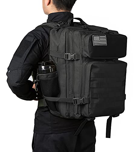 QT&QY 45L Tactical backpack & Tactical Toiletry Bag - Image 5