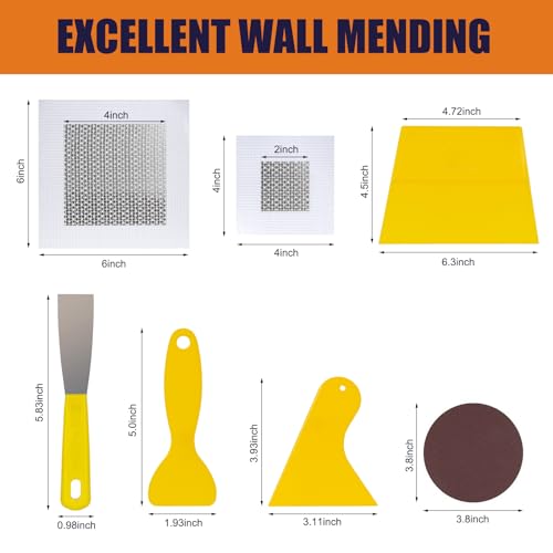 Drywall Repair Kit Drywall Hole Repair Patch Kits Wall | Home Repair - Image 3
