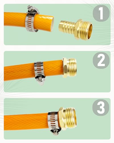 2-Pack Garden Hose Repair Kit for 5/8" Hoses, Heavy-Duty | Home Repair - Image 5