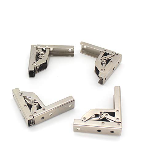 90 Degree Folding Door/Frame Hinge Hidden Bracket (4 Pieces) - Image 2