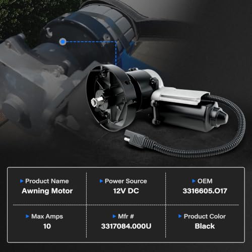 RV Awning Motor Drive Repair Compatible with Dometic 9200 - Image 4