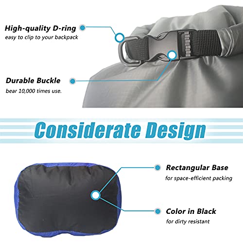 Frelaxy Dry Bag 5 Pack, Ultralight Waterproof Dry Sack - Image 5