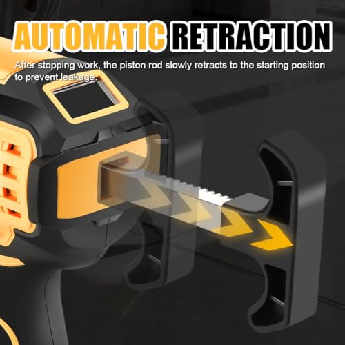 Cordless Caulking Gun Compatible With Dewalt 20V Battery 6 - Image 7