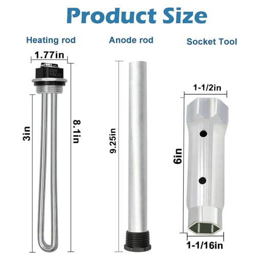 520900 Suburban RV Water Heater Kit With Heating Element | Hand Tools - Image 4