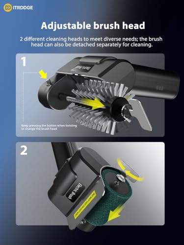 Electric Grill Brush Bristle Free Motorized BBQ Brush for Outdoor - Image 7