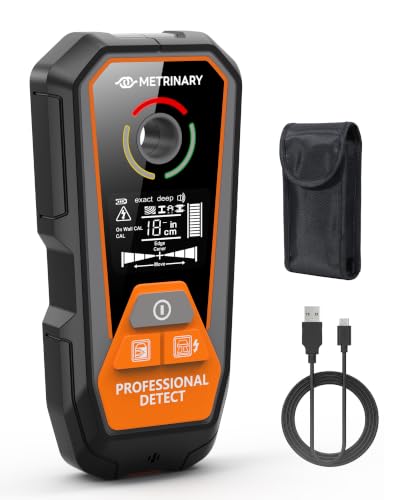 Stud Finder Wall Scanner, 6-in-1 Rechargeable Tool with LCD - Image 2