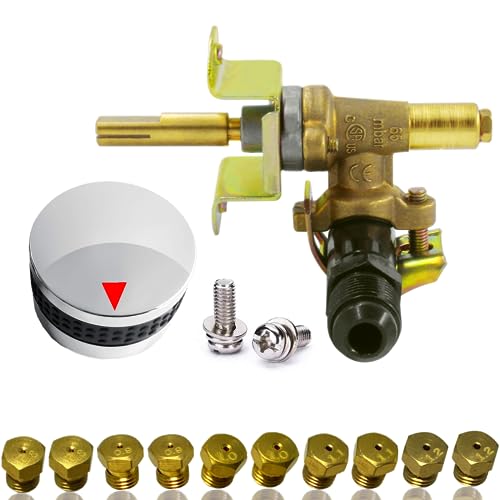 58000 BTU Natural Gas Control Valve & Gas Tube Assembly - Image 2