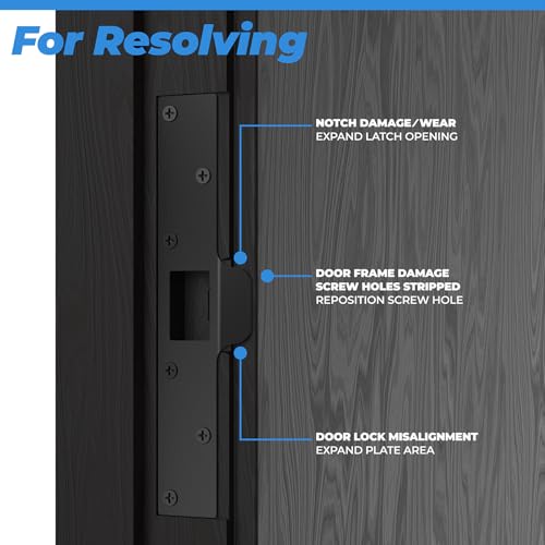 U 9476 Extra Long Door Strike Plate for Repairing Damaged - Image 7