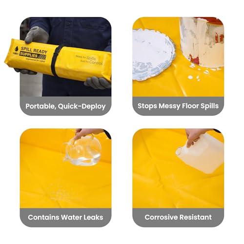 4' x 4' Duck Pond Spill Containment Berm, 22 oz PVC - Image 5