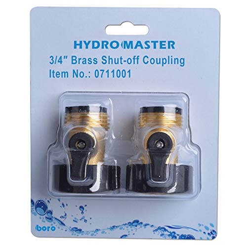 Heavy Duty Brass Shut Off Valves Garden Hose Connectors - Image 5