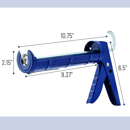Bates- Caulking Silicone Gun, 10:1 Thrust Ratio - Image 4