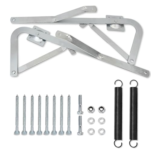 Premium 55-2 Attic Ladder Hinge Arms with Springs | - Image 2