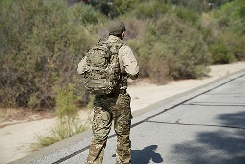 LA Police Gear LAPG 72-Hour Tactical Survival Backpack, OD Green - Image 3