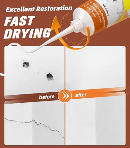 Drywall Repair Kit,2 Pack Wall Repair Paste for Wall Holes - Image 5