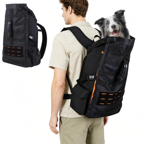 Dog Backpack Carrier for Medium Dogs,Hands-Free Pet | Pet Essentials - Image 2