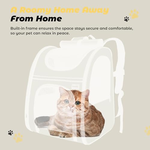 Cat Backpack Carrier – Expandable Airline Approved Pet - Image 7