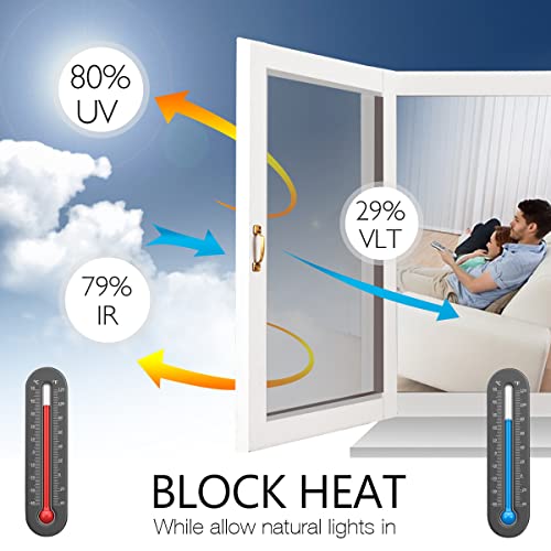 STATINT Window Privacy Film One Way, Mirror Glass Tint - Image 4
