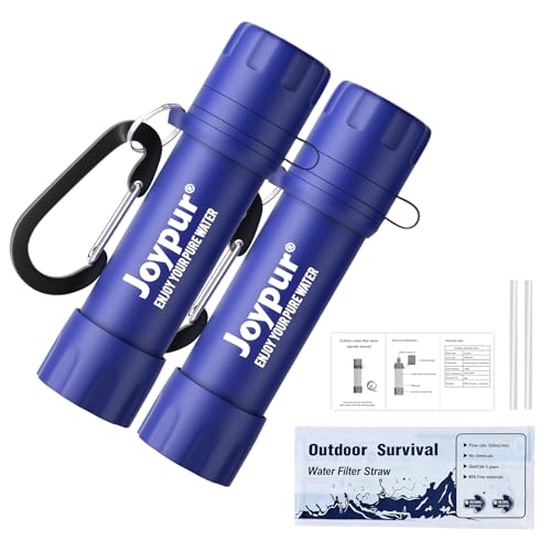 Portable Water Filter Straw, Essential Camping & Hiking Gear - Image 2