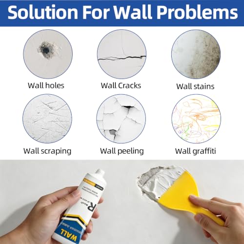 Wall Spackle Drywall Repair Kit Tape & Scraper for Nail | Home Repair - Image 4