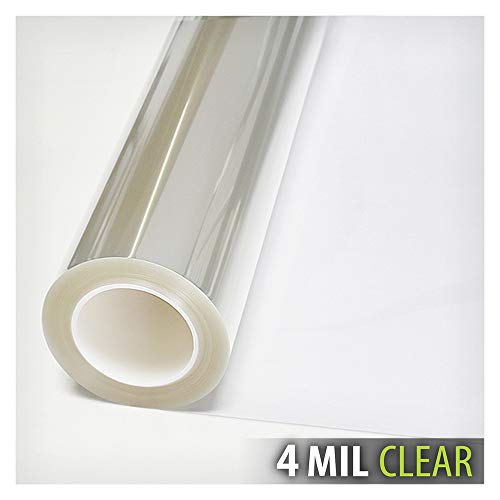 BDF S4MC Window Film Security and Safety 4 Mil Clear - 24in X - Image 4