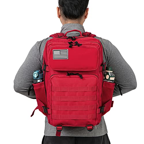 QT&QY 25L/45L Military Tactical Backpack For Men Molle - Image 5