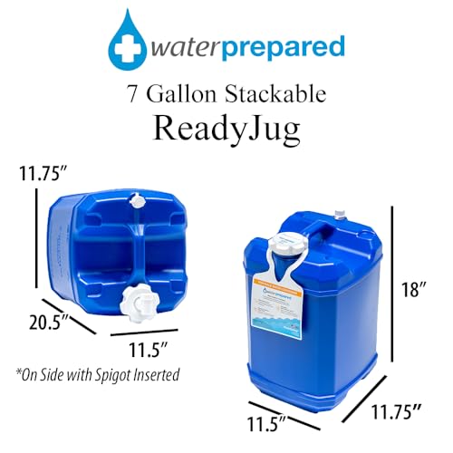 WaterPrepared ReadyJug 7 Gallon Portable Emergency Water - Image 3