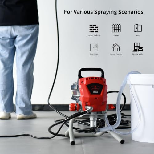 AEROPRO Tools Airless Paint Sprayer，950W 0.52GPM 3300PSI | Home Repair - Image 4