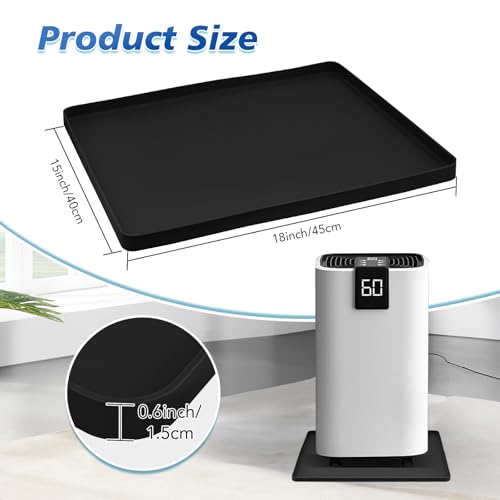 Dehumidifier Drip Pan, 18''x15'' Humidifier Drip Pan - Image 3