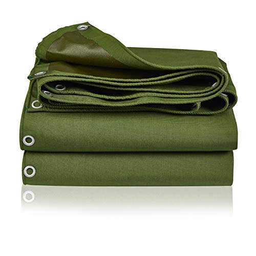 Tarp Canvas,Heavy Duty Waterproof for Outdoors - Image 2