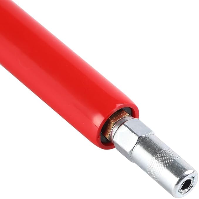 Grease Fitting Cleaner Tool Kit, Hydraulic-Powered Grease Zerk Buster and Rejuvenator for Clearing Clogged Bearings and Joints