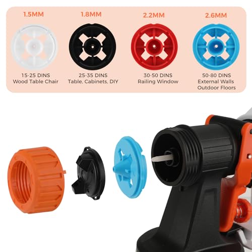 LIGO Cordless Paint Sprayer, 20V Battery Powered HVLP | Home Repair - Image 4