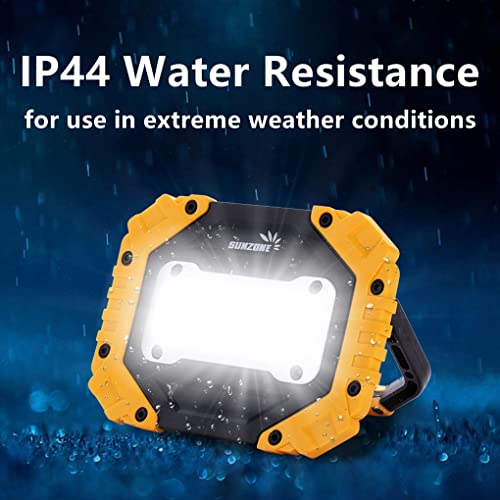Sunzone Portable LED Work Light,AA Battery Powered Flood Lights - Image 6