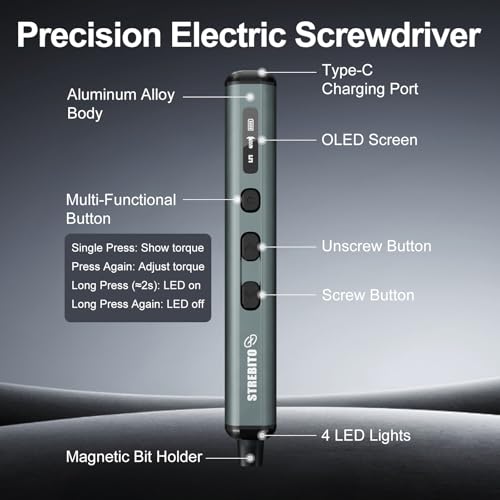 STREBITO Mini Electric Screwdriver, 67 in 1 Electric | Hand Tools - Image 5