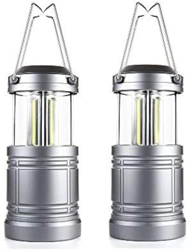 2 Pack LED Camping Lantern,Battery Powered Hanging | Travel Essentials - Image 2