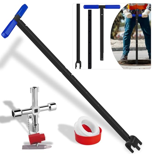 Water Meter Key Shut Off Tool 15 Inch to 28 Inch | Hand Tools - Image 2