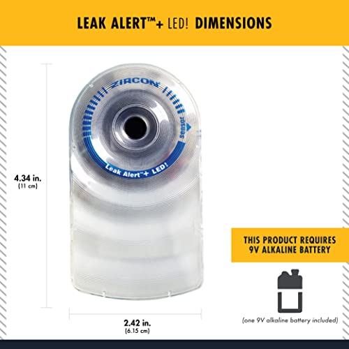 Zircon Leak Alert + LED! Water Leak Detector & Flood Sensor - Image 3