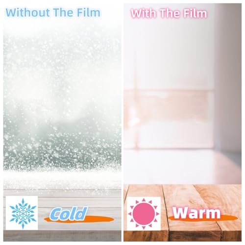 5-Window Shrink Film Window Insulation kit（62-Inch x 210-Inch） - Image 8