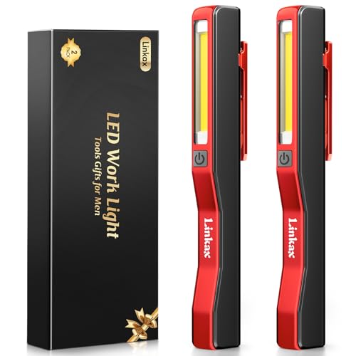 Linkax LED Mini Flashlight Rechargeable Work Light 2 Pcs - Image 2
