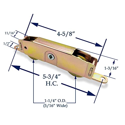 Sliding Patio Door Roller Assembly for Truth Part #31761A, Jeld - Image 4