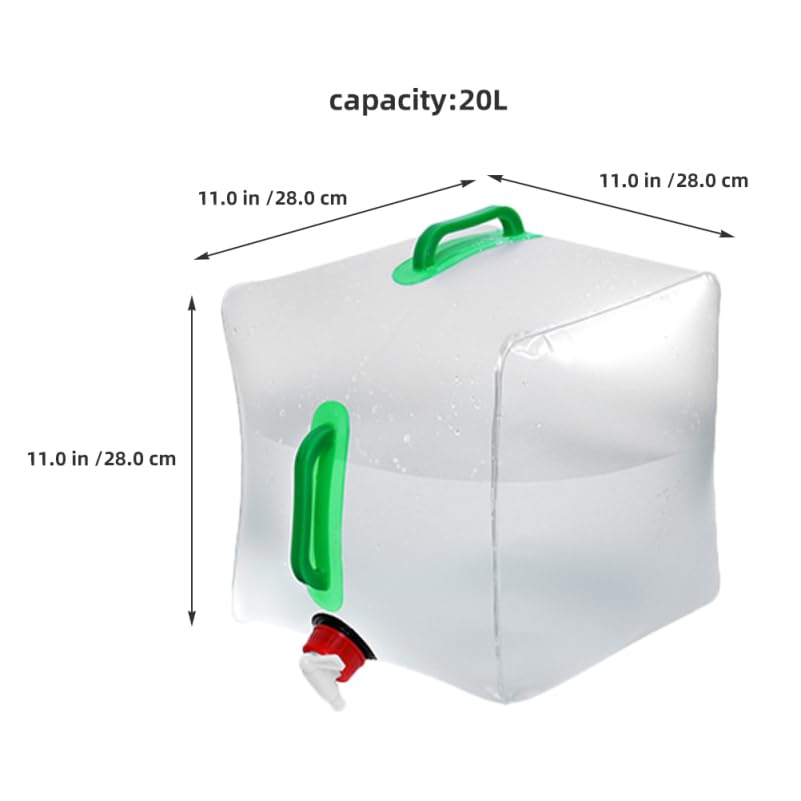 5 Gallon Collapsible Water Jug Water Container with Spigot - Image 3
