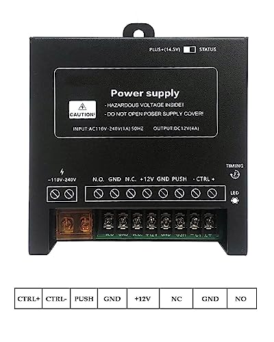 Electric Strike Door Access Control Kit Remote Control, Fail - Image 7