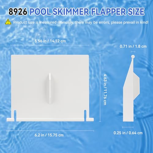 8926 Pool Skimmer Flapper Door, Weir Door for Hydrotools - Image 3