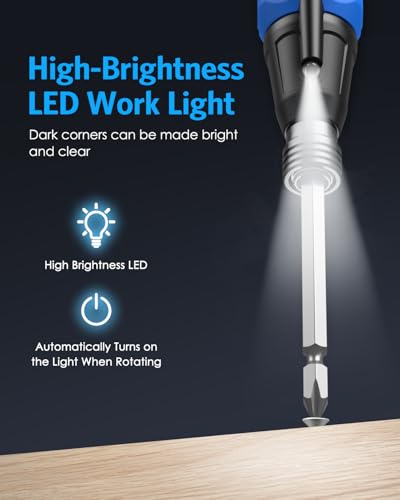 AMIR Power Screwdriver Cordless Rechargeable, Electric | Hand Tools - Image 7