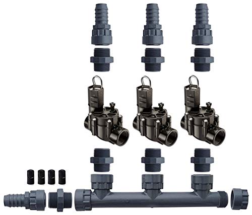 Rain Bird 100-DV 3 Zone Dura Manifold Valve Kit -No Flow Control - Image 2