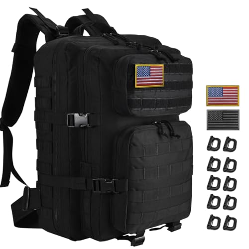 45L Tactical Backpack for Men Women, Military Assault Pack - Image 2