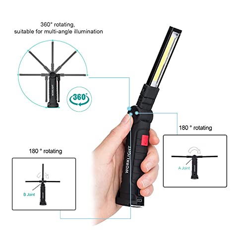 Rechargeable LED Work Light/Flashlight for Mechanic(4 Pack) - Image 7