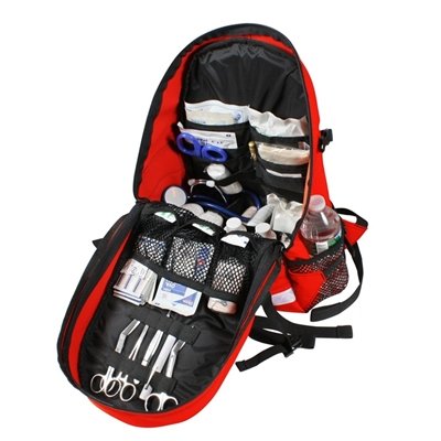 Rothco EMS Trauma Backpack, Red - Image 3