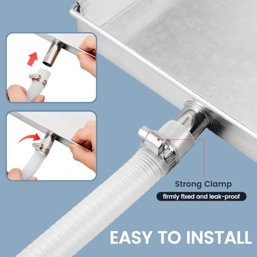 ULTECHNOVO Air Conditioner Drain Pan, Waterproof & - Image 8