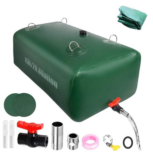 113L/29.8Gallon Water Storage Bladder, Foldable Portable - Image 2