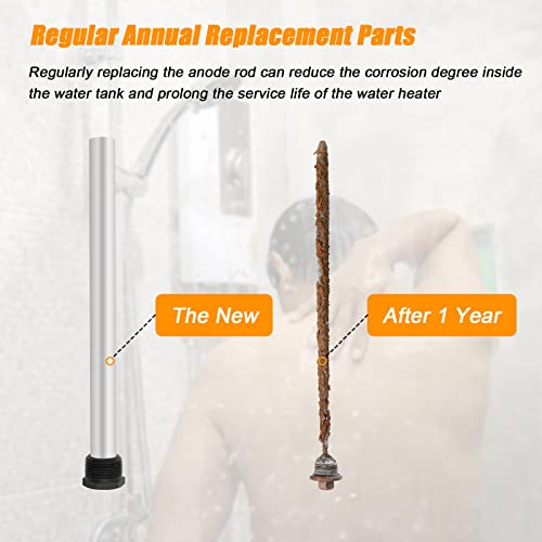 2+1Pcs Camper Hot Water Heater Anode Rod With Wrench | Hand Tools - Image 4